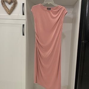 TOPSHOP, MIDI dress, size US 6, color: dusty rose
